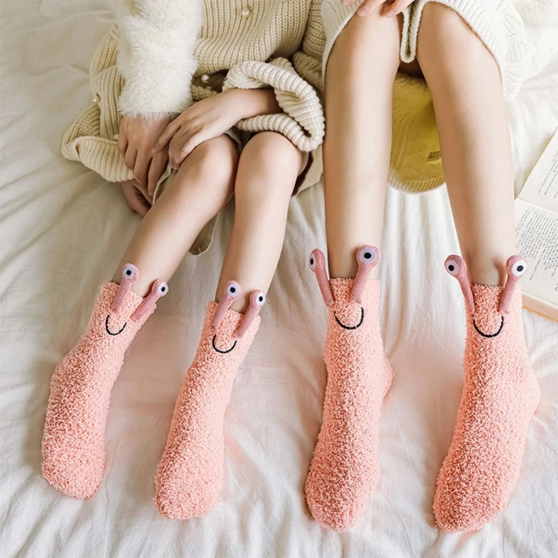 Funny 3D Cartoon Frog Eyes Socks