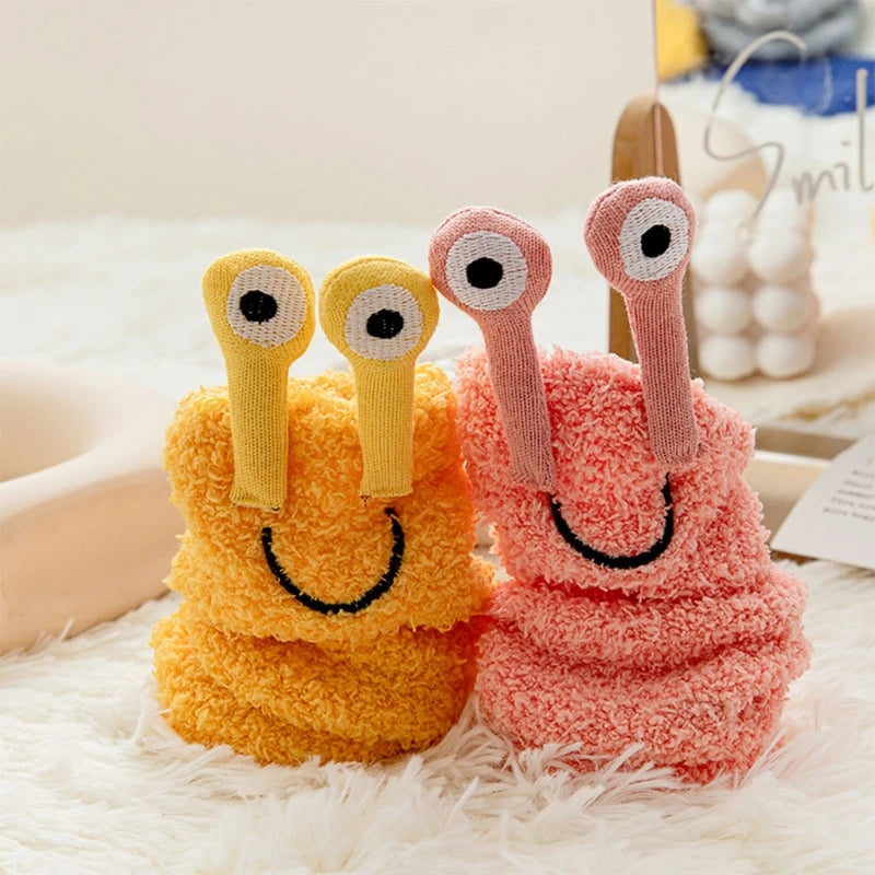 Funny 3D Cartoon Frog Eyes Socks