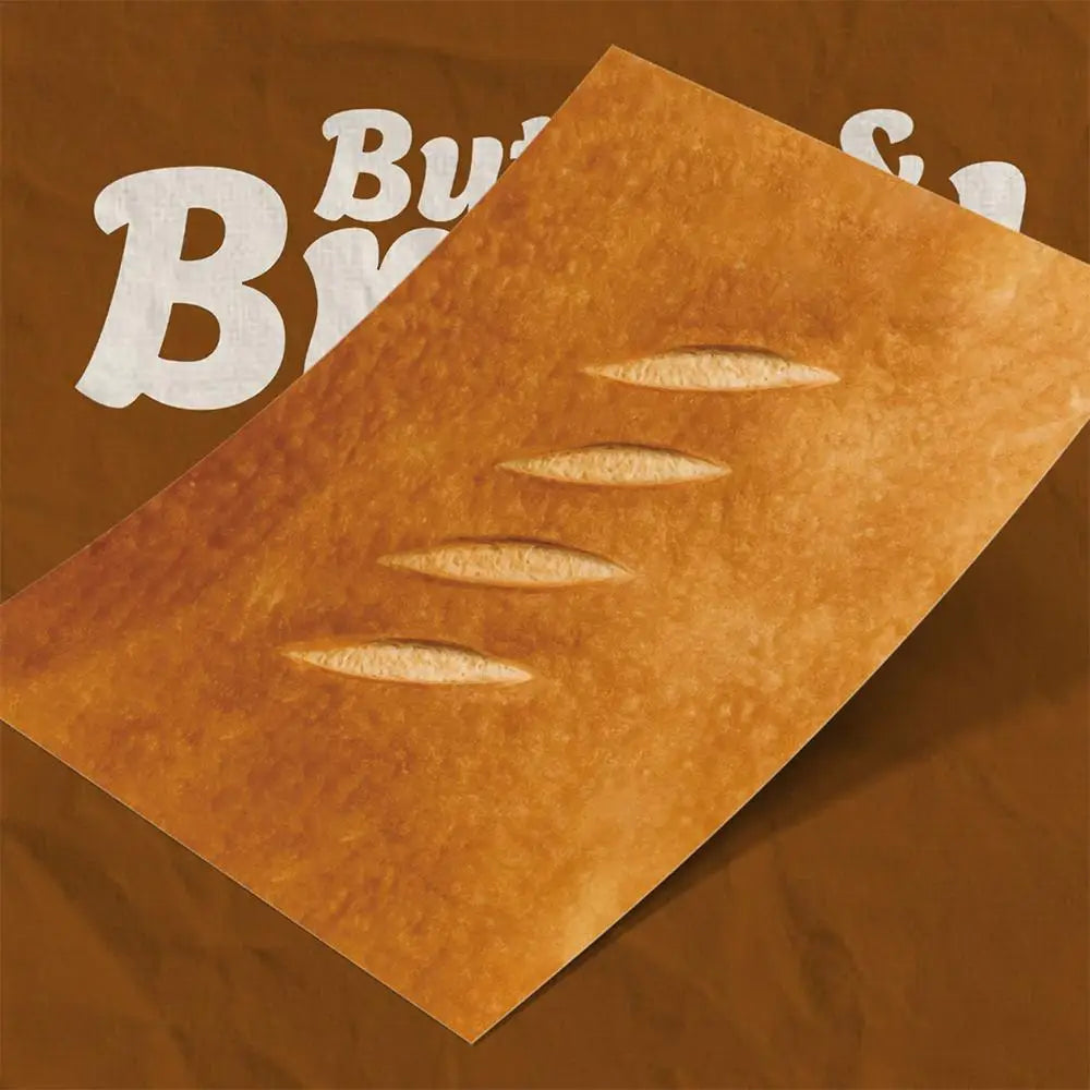 Creative Bread Toast Shape Wrapping Paper Kraft Envelope Paper Bags Can Be Packaged Dessert Fruit Gift Kitchen Supplies 2025