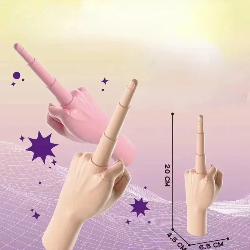 Funny 3D Middle Finger Model Toys