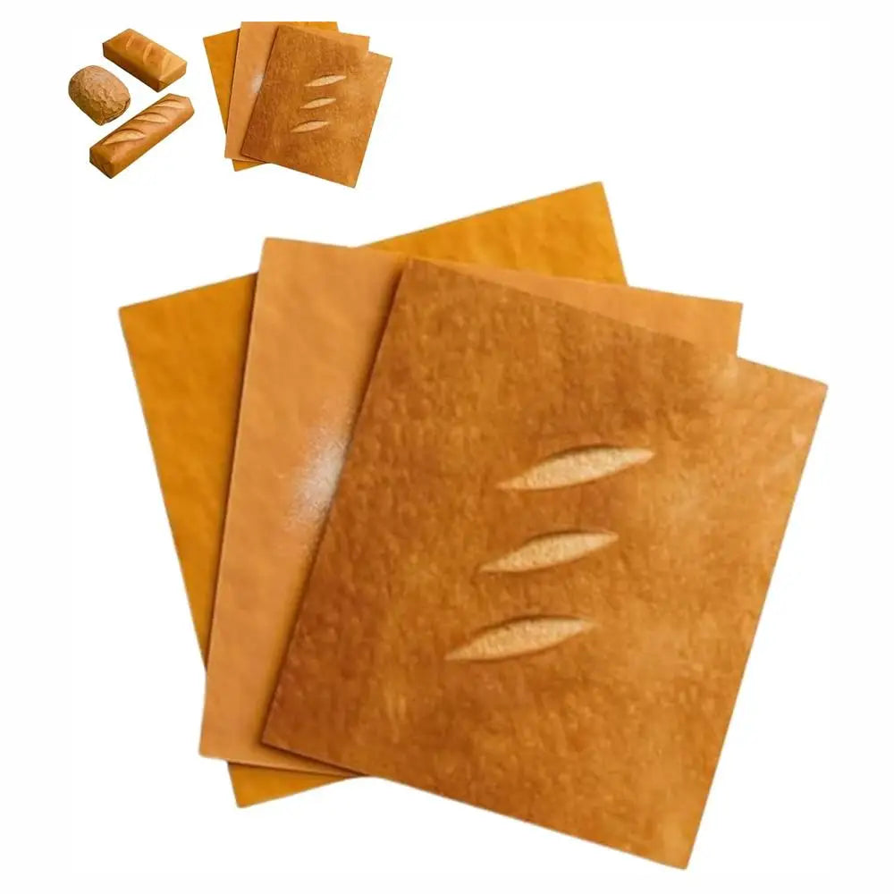 Creative Bread Toast Shape Wrapping Paper Kraft Envelope Paper Bags Can Be Packaged Dessert Fruit Gift Kitchen Supplies 2025