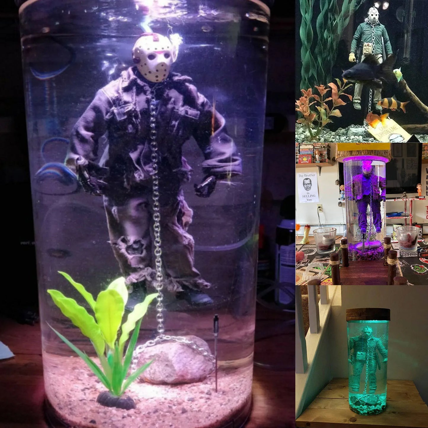 Jason Voorhees Collector Water Lamp