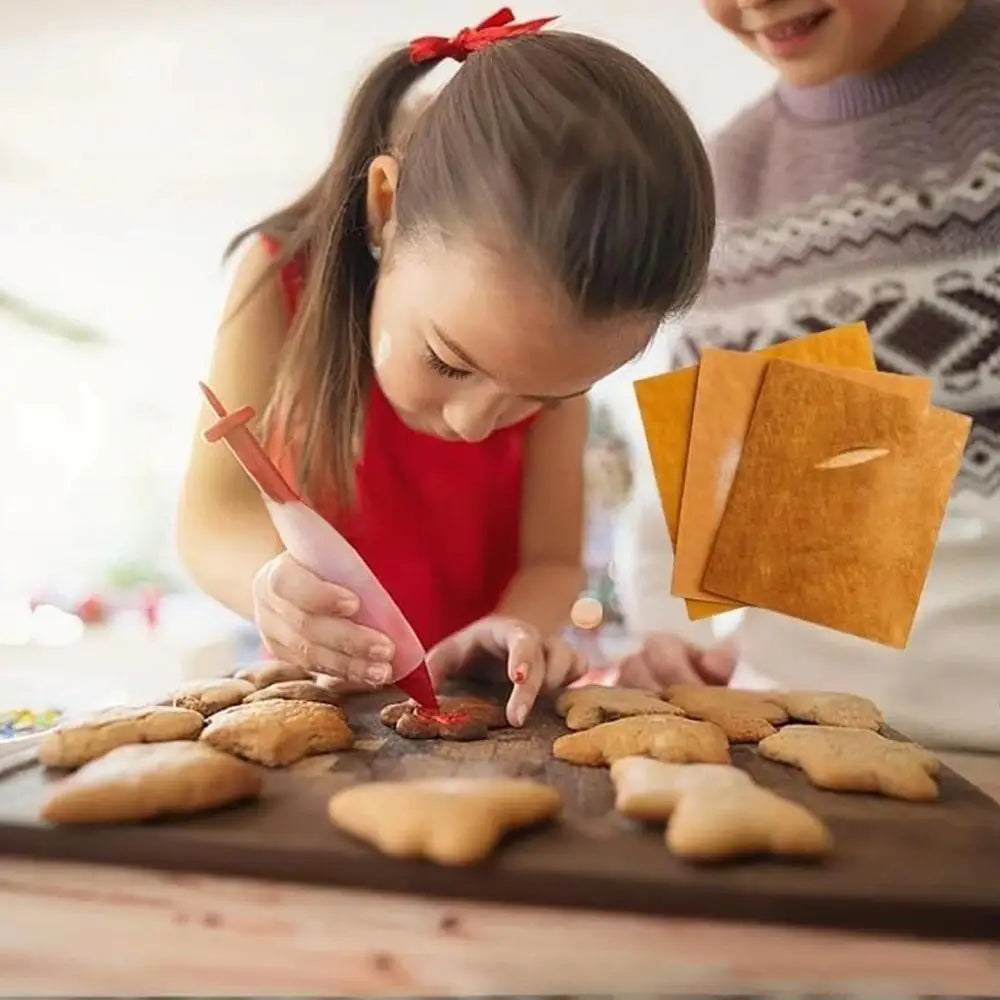 Creative Bread Toast Shape Wrapping Paper Kraft Envelope Paper Bags Can Be Packaged Dessert Fruit Gift Kitchen Supplies 2025