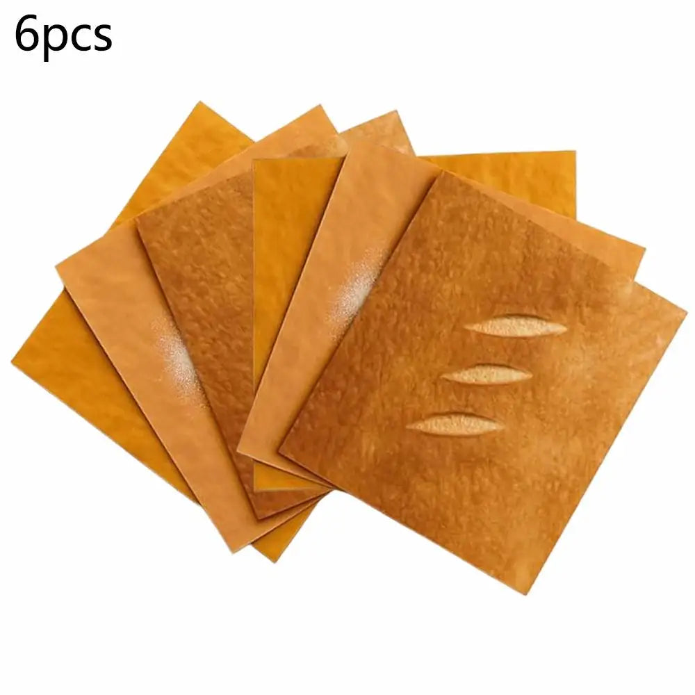 Creative Bread Toast Shape Wrapping Paper Kraft Envelope Paper Bags Can Be Packaged Dessert Fruit Gift Kitchen Supplies 2025