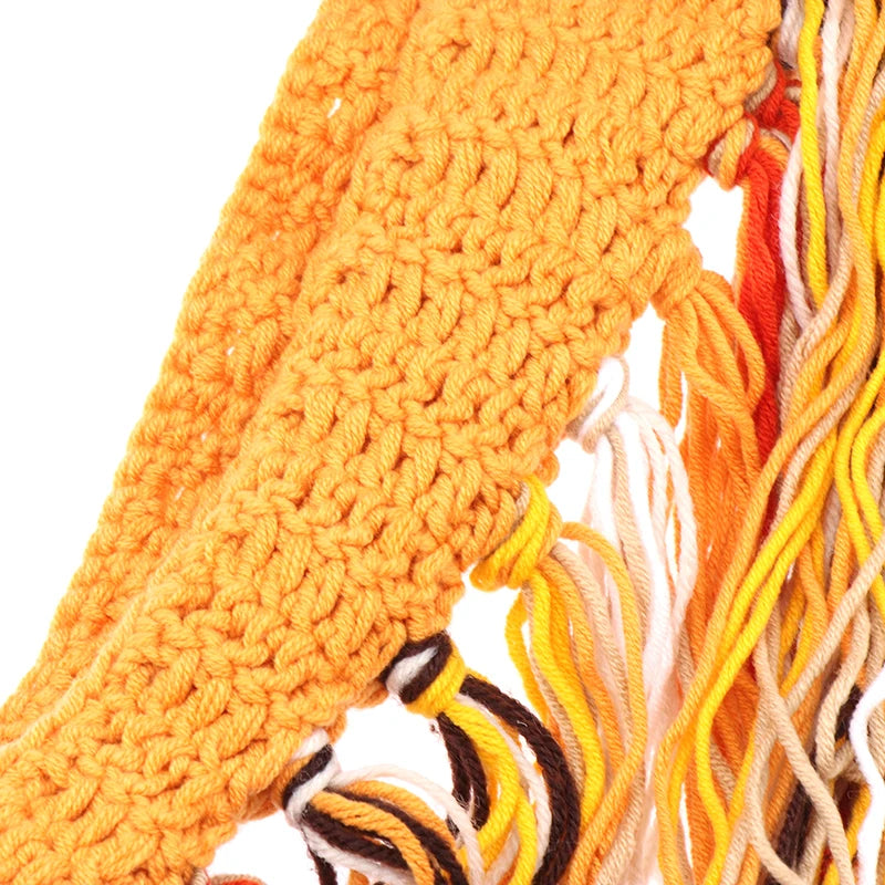 Knitted Handmade Lion Hat