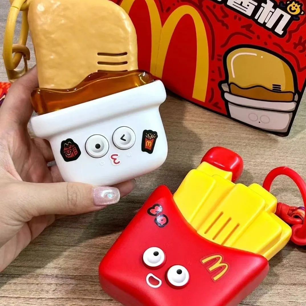 2024 New McDonald's walkie talkie Chicken and French fries walkie talkie Children's Day gift parent-child interactive toy