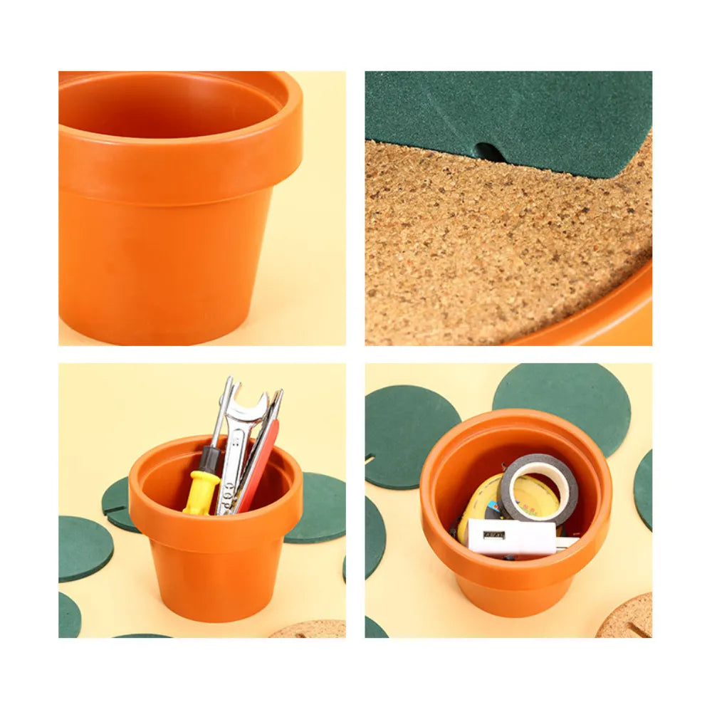 Cactus Shape Cute Coaster Set Table Cup Mat