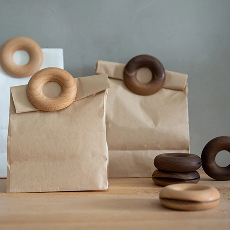 Donut Shape Storage Bag Clips