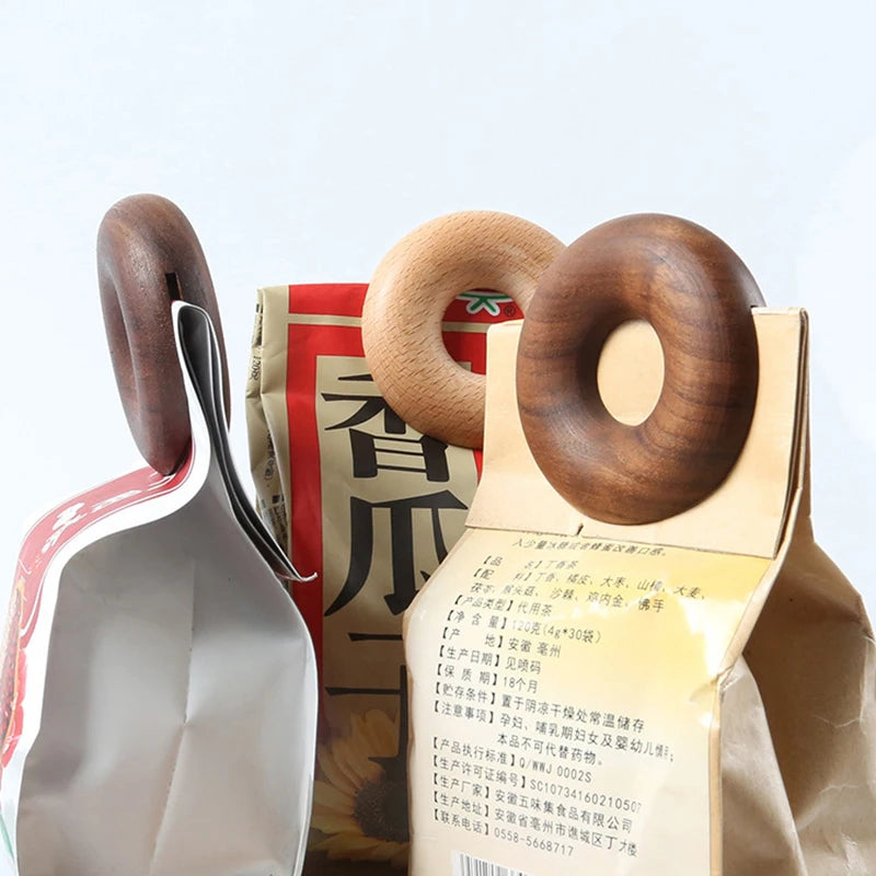 Donut Shape Storage Bag Clips