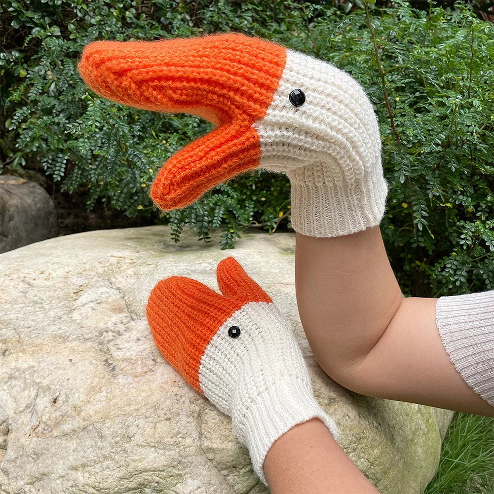 Winter Cold-Proof Duck Gloves