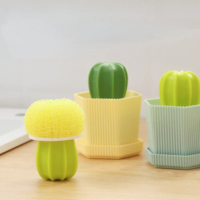 Cactus Pot Brush