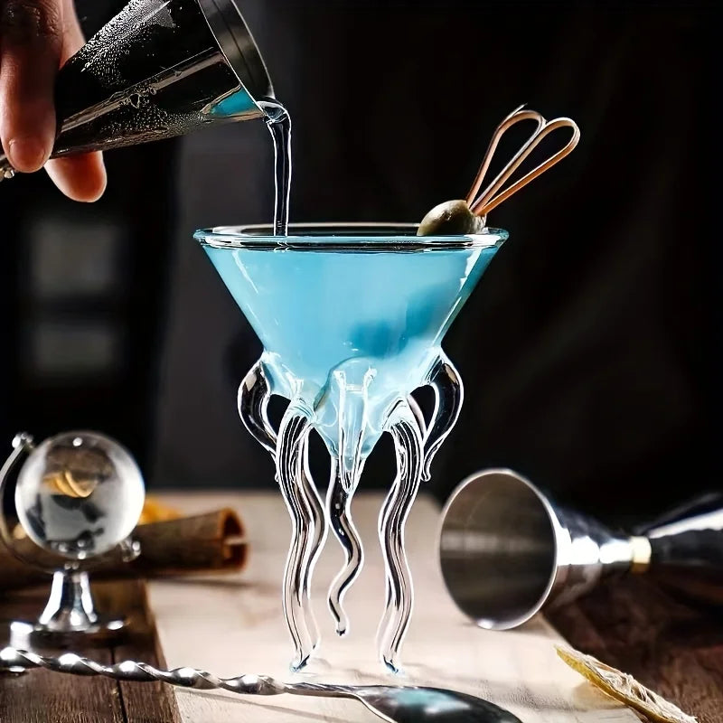 120ml Octopus Cocktail Glass Jellyfish