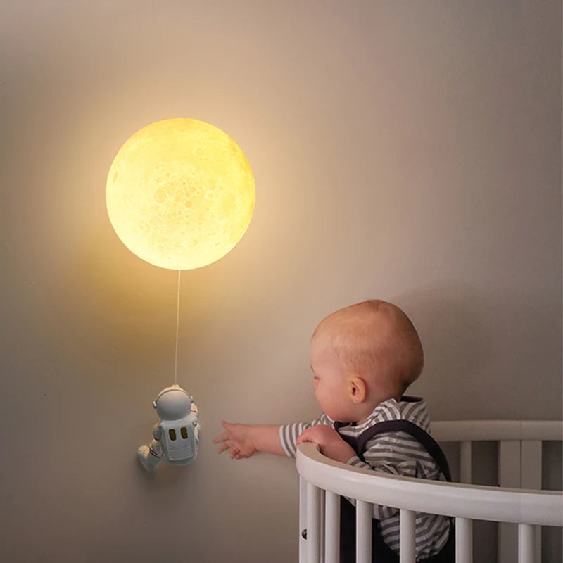 Copper Moon Minimalist LED Wall Lamps