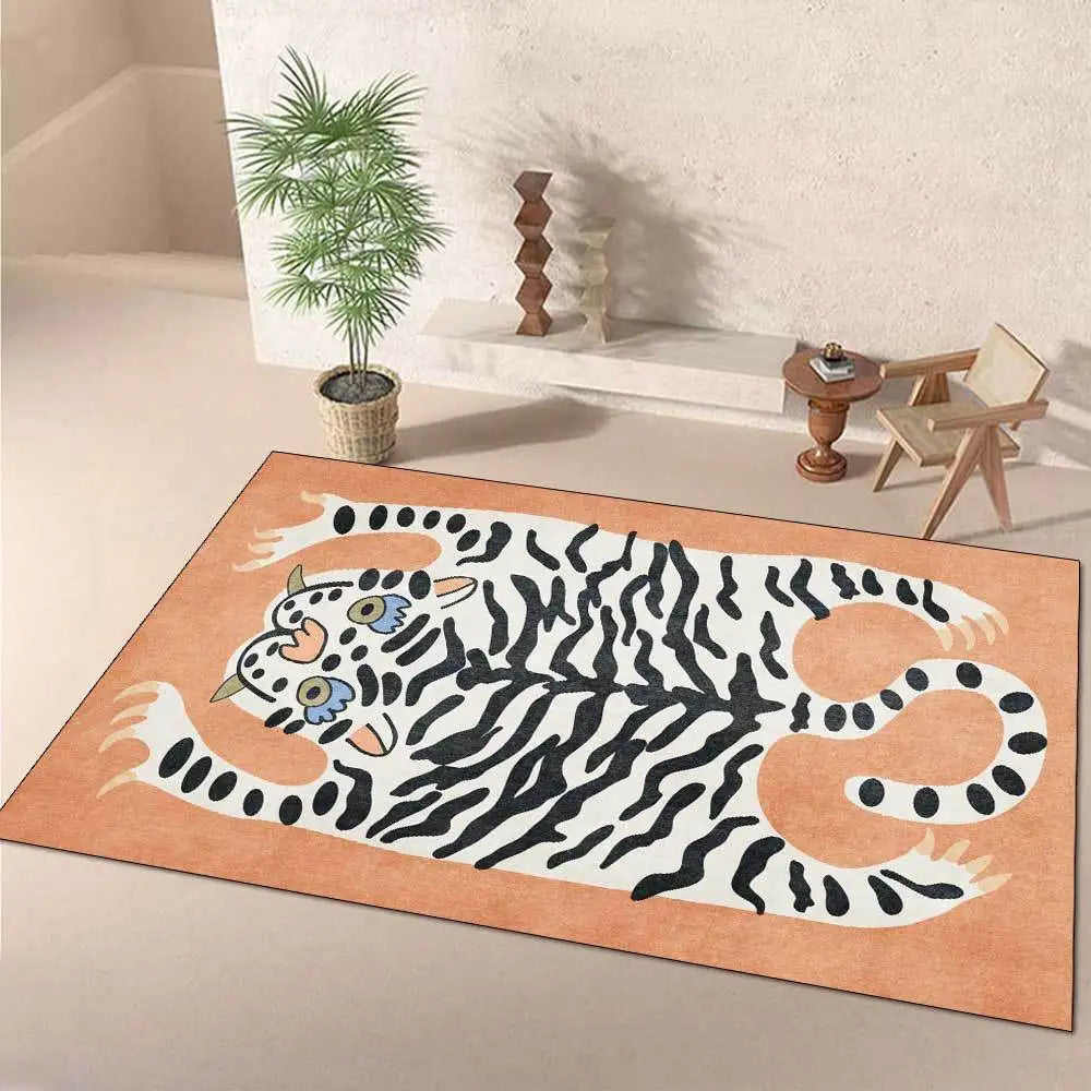 Cartoon Tiger Series Carpet