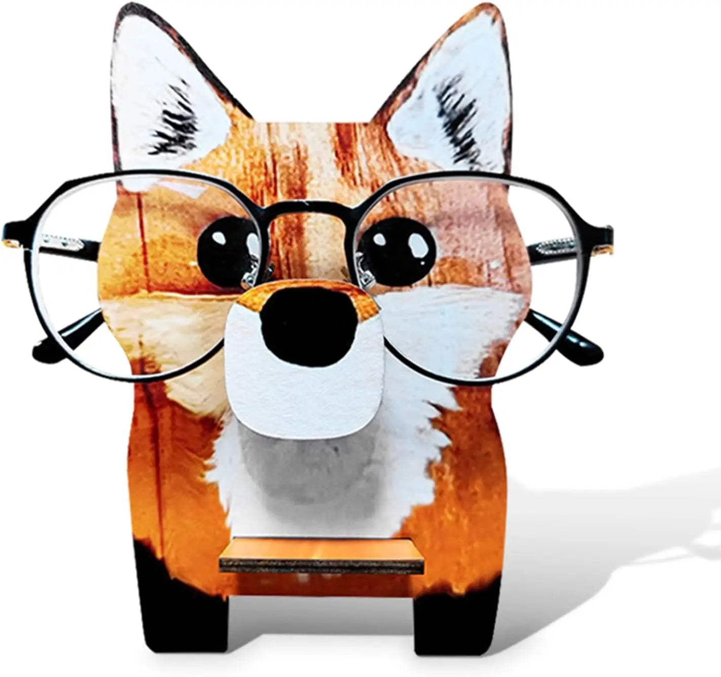 3D Kawaii Animal Glasses Rack Cute Cartoon Carvings Sunglass Display Rack Shelf Eyeglasses Stand Jewelry Wooden Holder Showcase