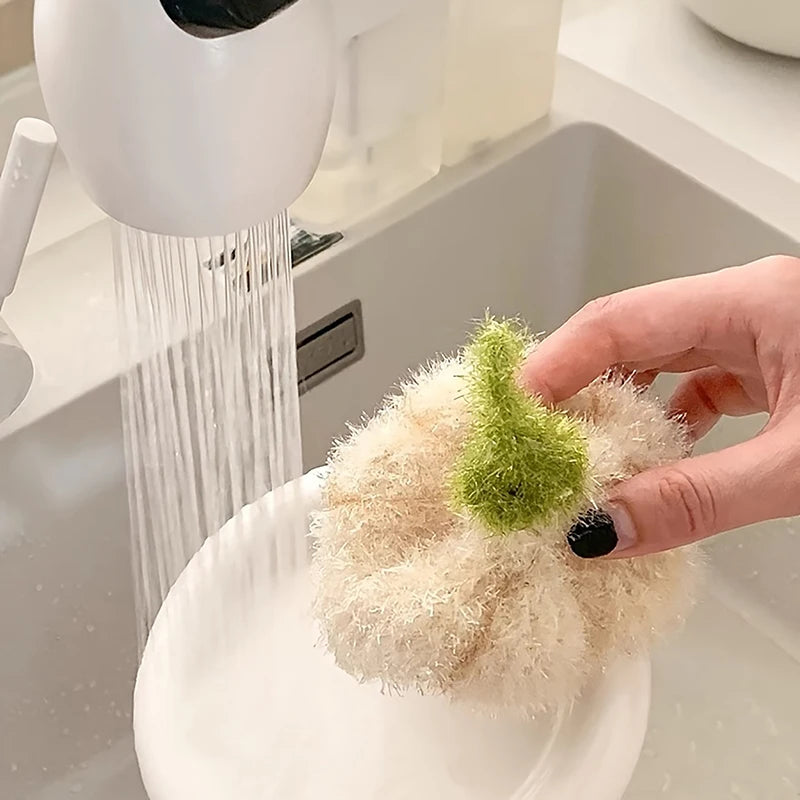 Garlic Shaped Dish Scrubbers