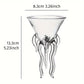 120ml Octopus Cocktail Glass Jellyfish
