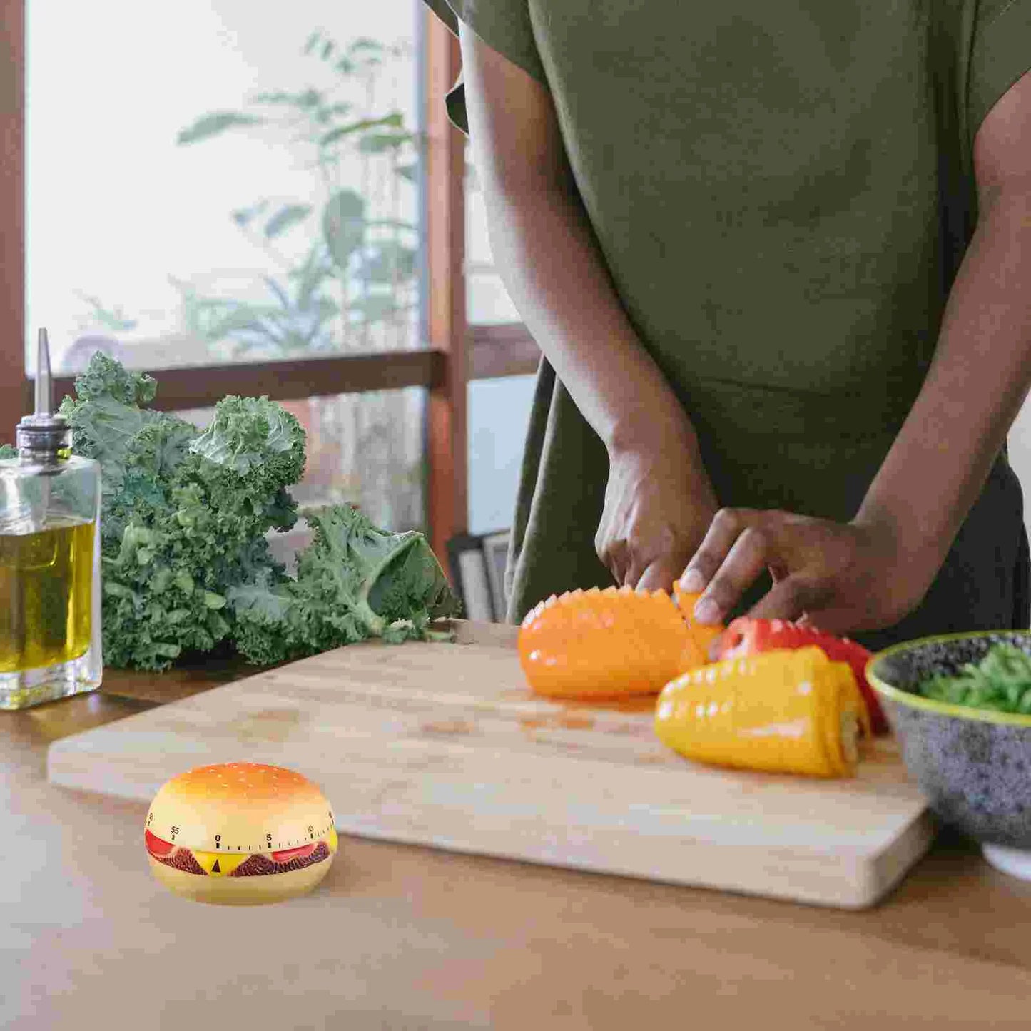 Hamburger Timer Kitchen Alarm