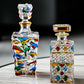 Hand-painted European Luxury Colorful Wine Bottle