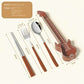 Stainless Steel Guitar Portable Tableware Set