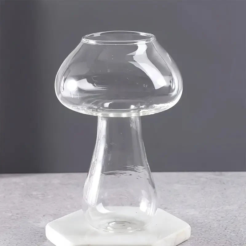Mushroom Cup Glass