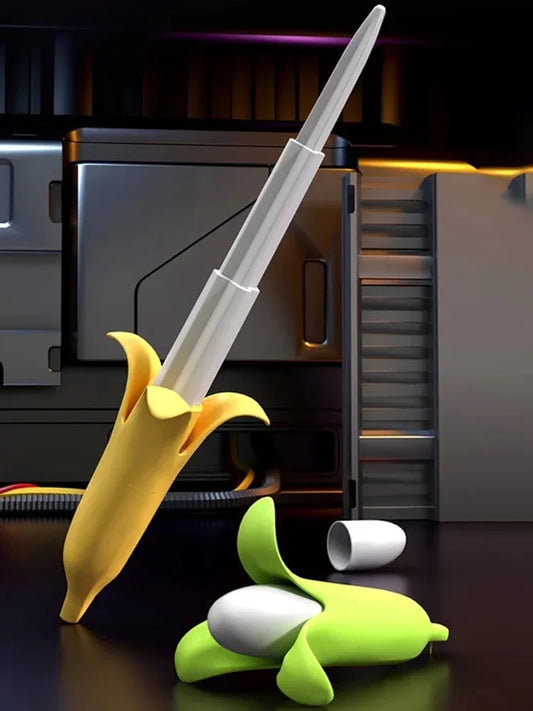 3D Banana Shape Retractable Swords