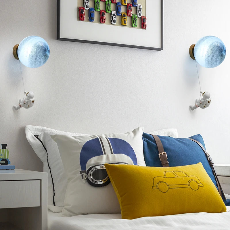 Copper Moon Minimalist LED Wall Lamps
