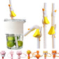 Creative White Goose Straw