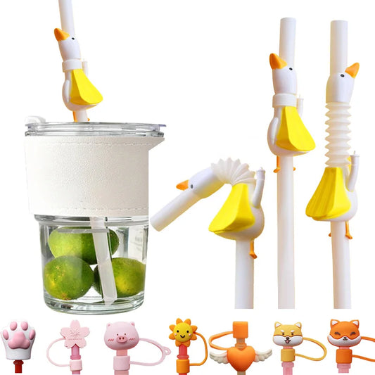 Creative White Goose Straw
