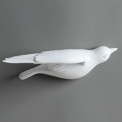 Resin Birds 3d Creative Wall Stickers