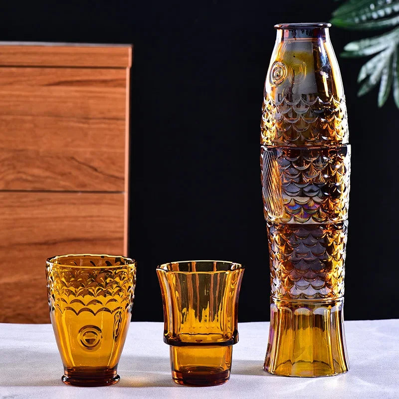 Creative Koi Fish 4Pcs/Set Cup