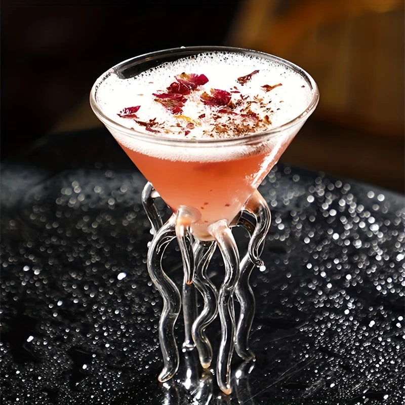 120ml Octopus Cocktail Glass Jellyfish