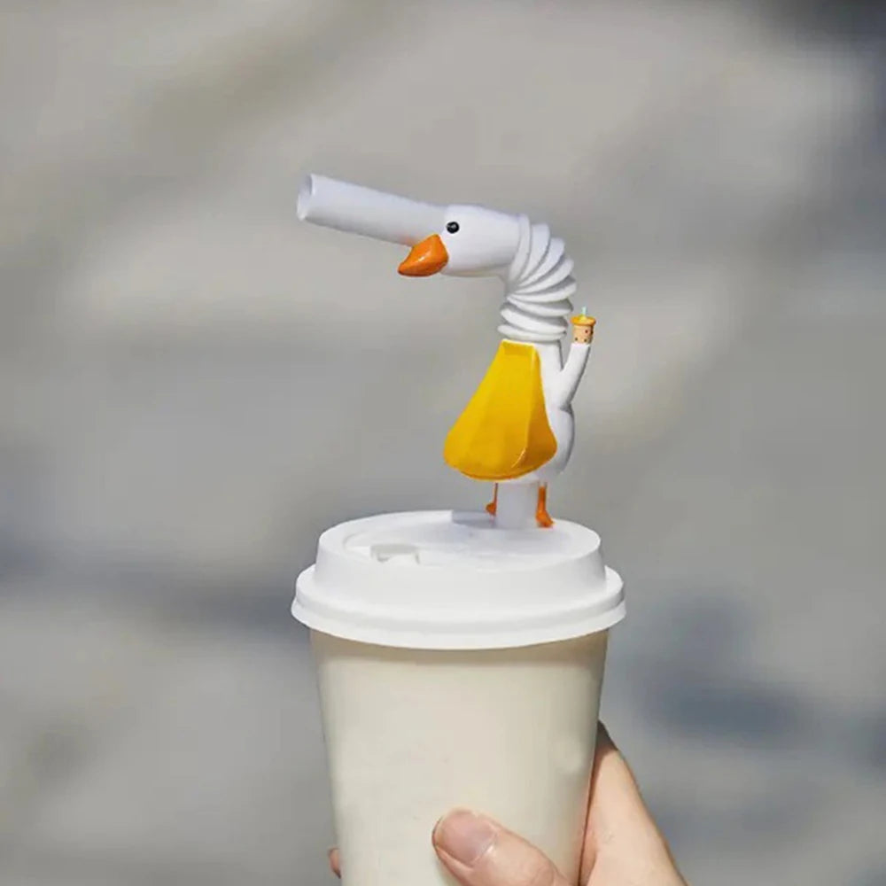 Creative White Goose Straw