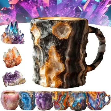 Mineral Crystal Coffee Mug