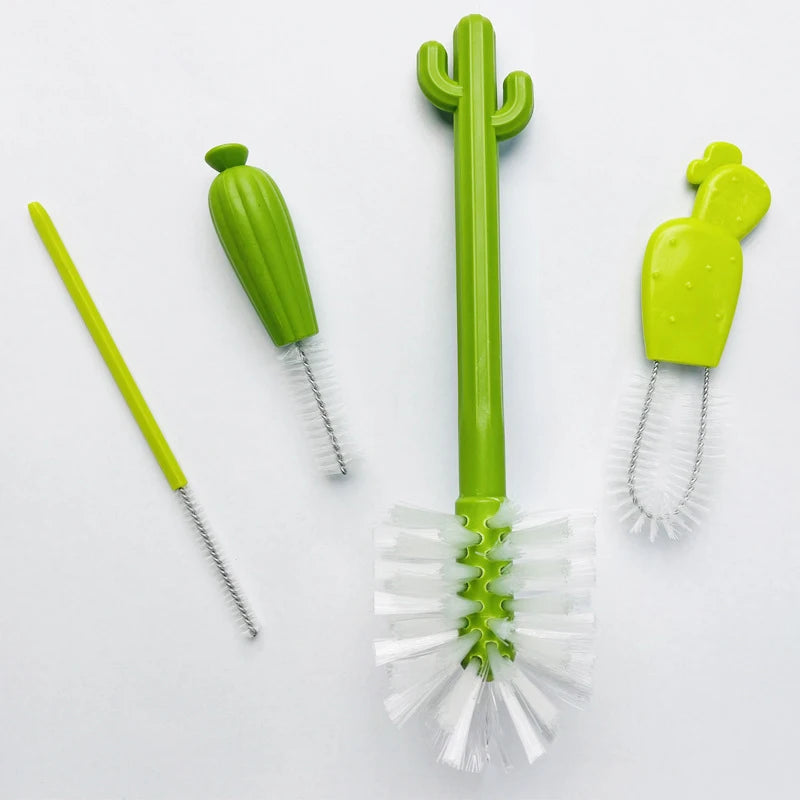 Cactus Baby Bottle Brush Kit