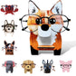 3D Kawaii Animal Glasses Rack Cute Cartoon Carvings Sunglass Display Rack Shelf Eyeglasses Stand Jewelry Wooden Holder Showcase