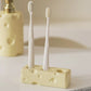 Nordic Ceramic Toothbrush Holder Creative Cheese Rack