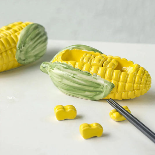 Corn Chopstick Holder with Base Chop Stick Stand