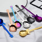 7Pcs/Set Stainless Steel Guitar Teaspoon