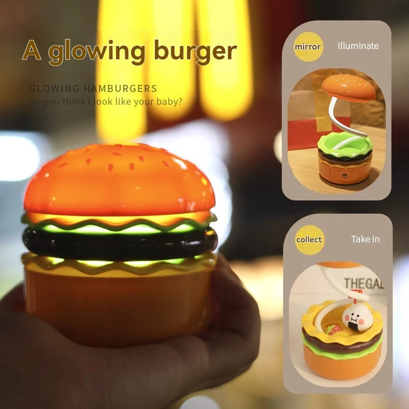 Burger Fries Shaped Desk Lamp
