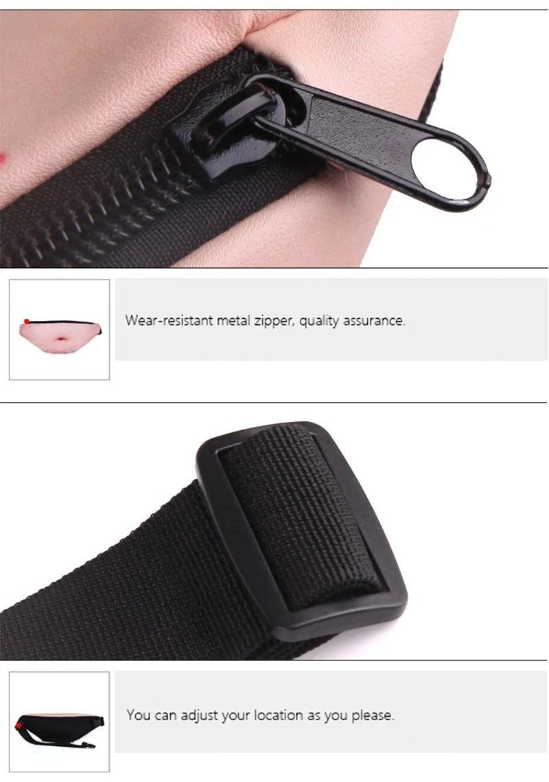 Funny Pop Dad Bod Money Belt Bag