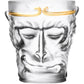 Sun Wukong Shaped Design Mug, Lead-free Whiskey Glass Cup, Home Drinkware, Tea Glass Mug, Chinese Style