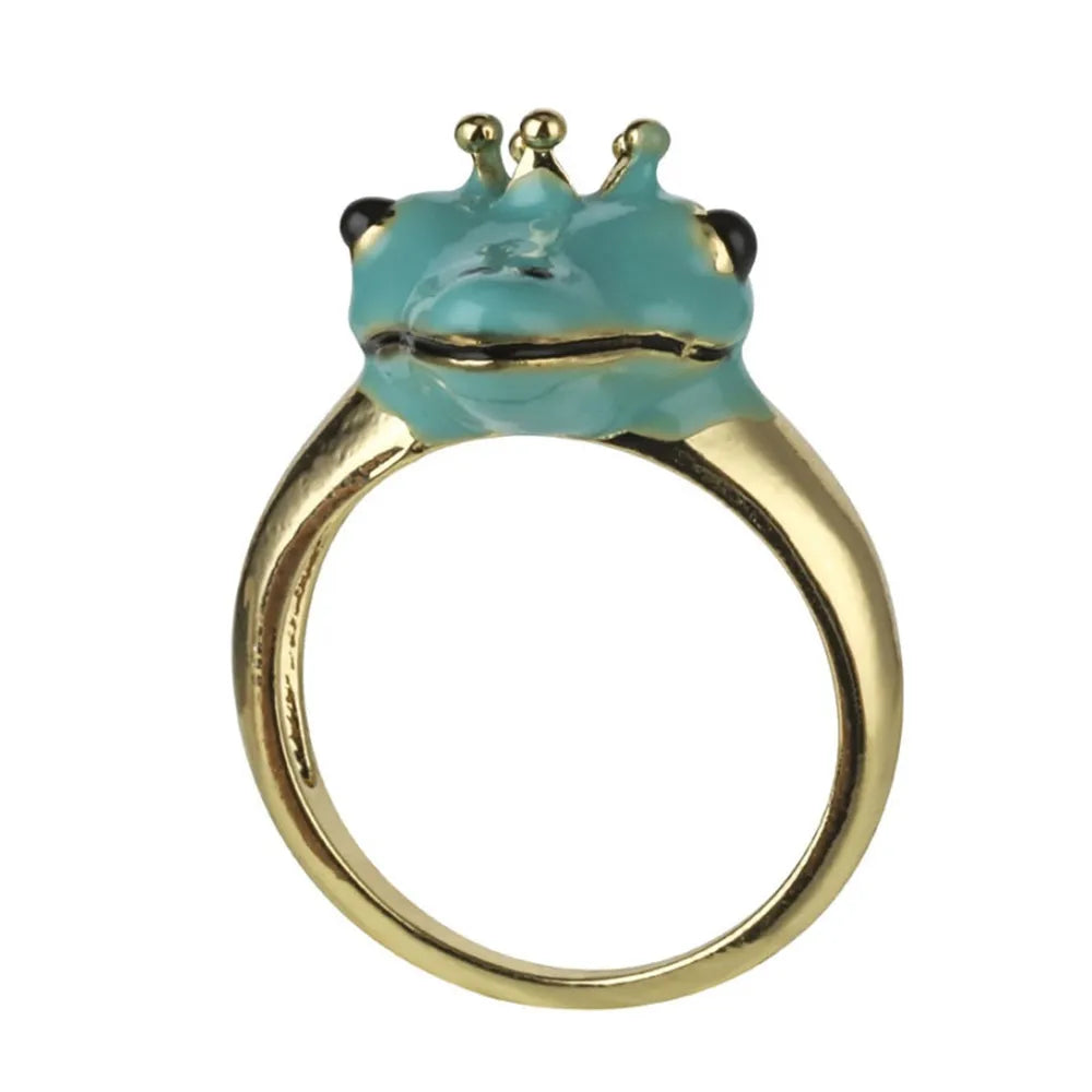 Fashion Cute Frog Shape Ring