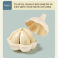 Kids Simulation Garlic Puzzles Educational Toys Sea Urchin Tangerine 3D Puzzles Matching Game Food Assembly Decompression Toys