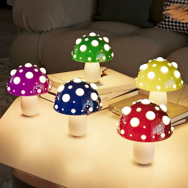 Fly Amanita Mushroom Lamp