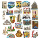 Italy Flavor 3D Refrigerator Magnets Fridge Magnetic Tourist Souvenir Decoration Articles Handicraft Gifts