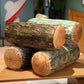 Wood Stump Pillow Plush