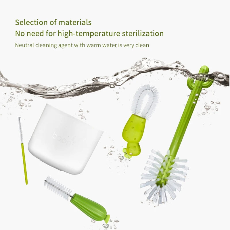 Cactus Baby Bottle Brush Kit