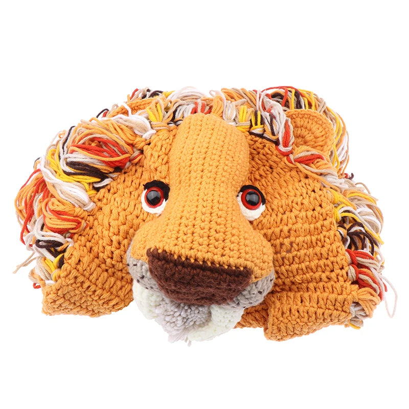 Knitted Handmade Lion Hat