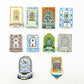 Europe Morocco 3D Fridge Magnets